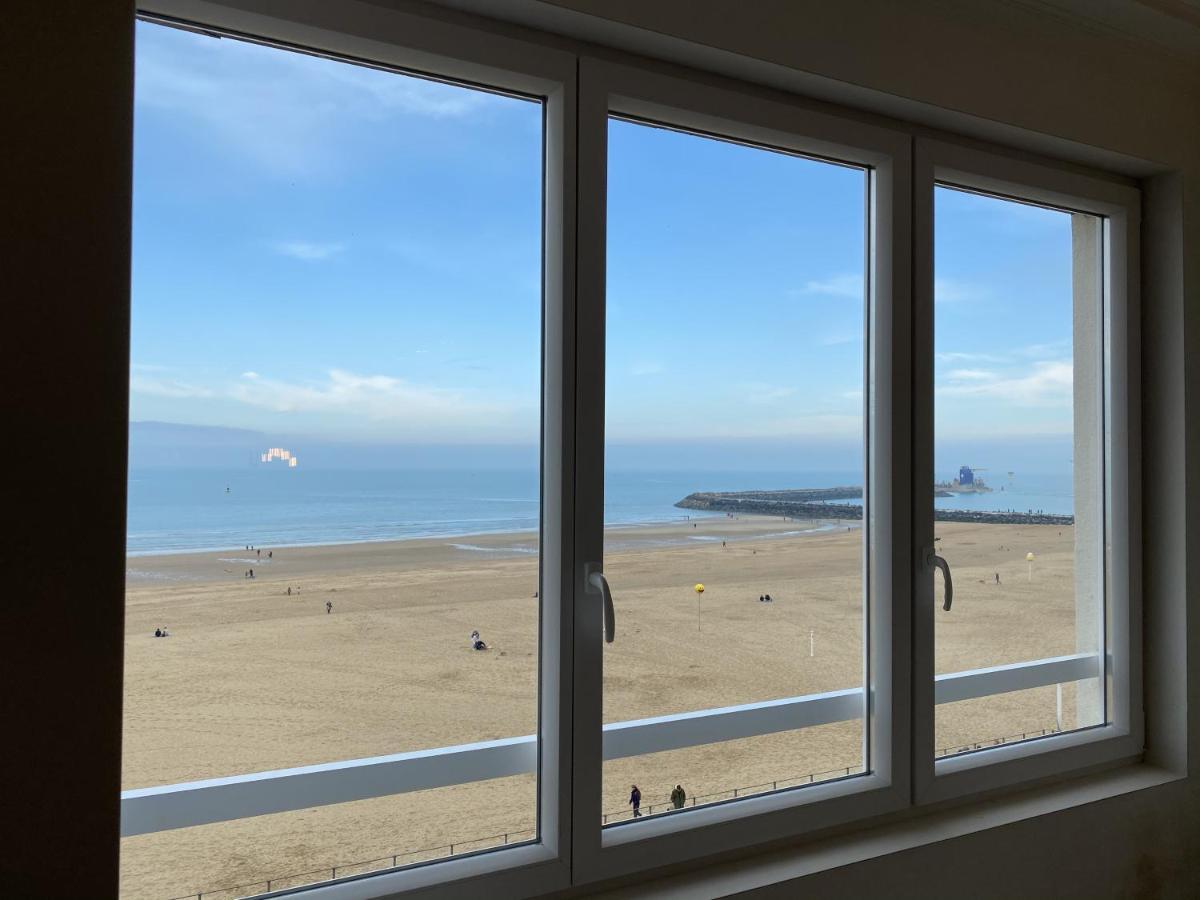 Oskar Luxe Op Zeedijk Met Zeezicht Appartement Oostende